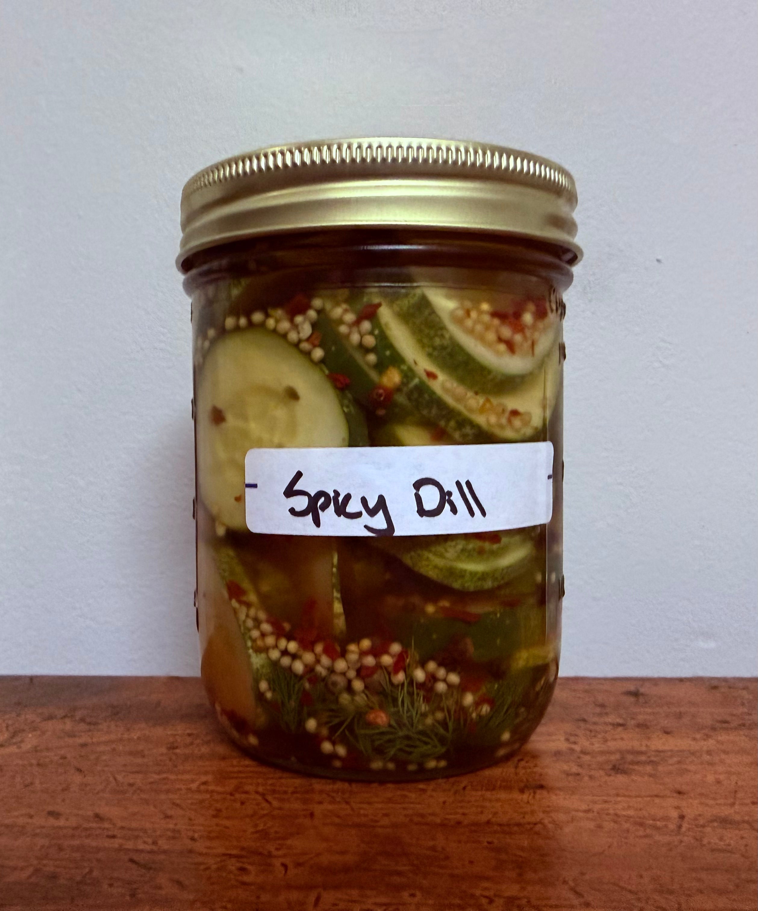 Spicy Dill Pickles