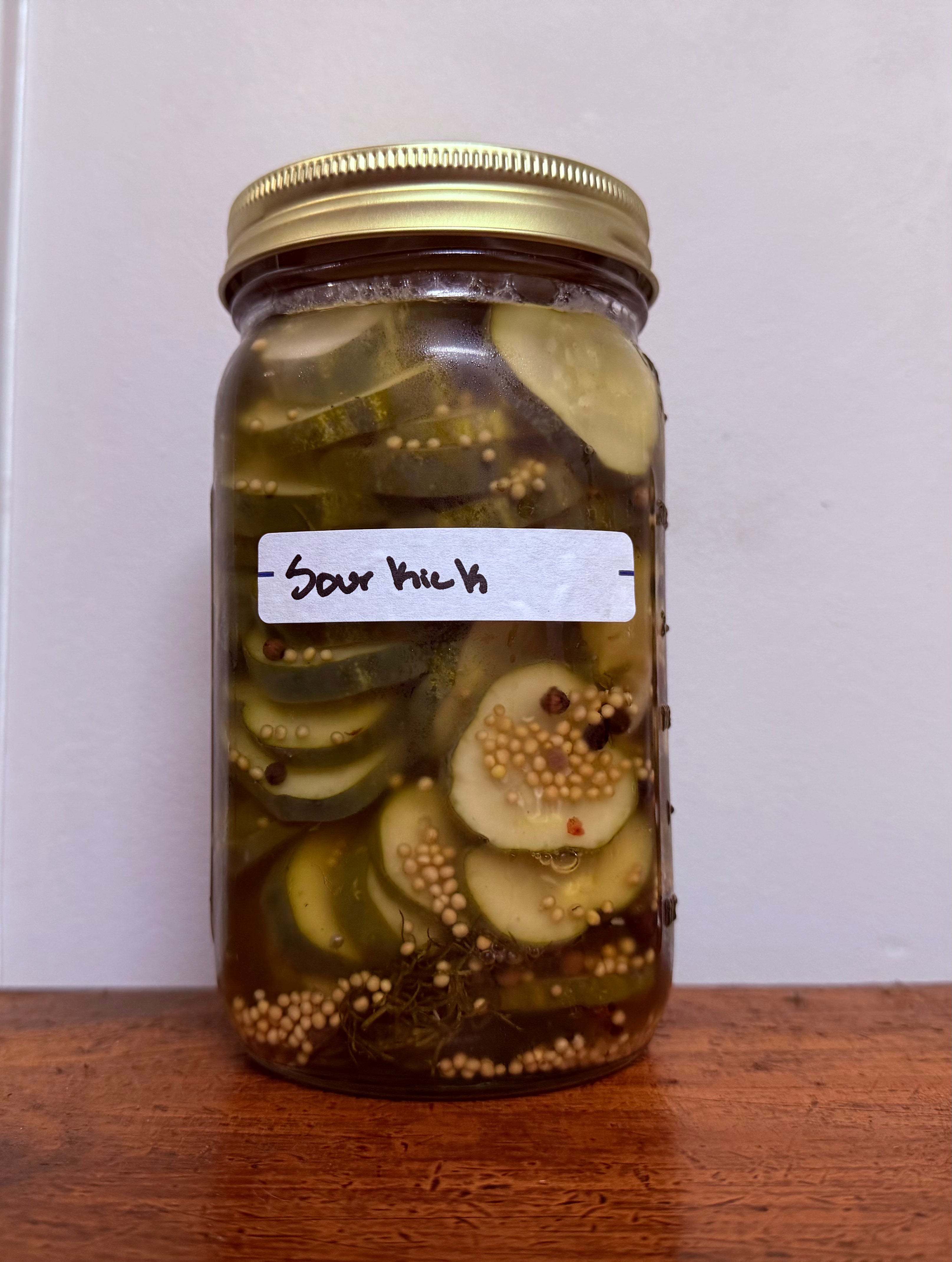 Sour Kick Pickles